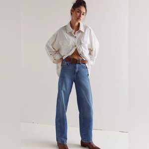 We the Free Aster High Rise Straight Jeans